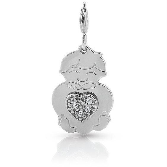 Charm Nomination Donna Symphony in Acciaio Zirconia 026222/012 - 026222/012